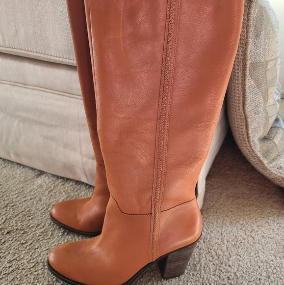 Lucky Brand genuine leather boots - Picture 1 of 6